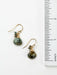 African Turquoise Briolette Cluster Dangles by Anne Vaughan | Gold Filled Earrings | Light Years