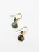 African Turquoise Briolette Cluster Dangles by Anne Vaughan | Gold Filled Earrings | Light Years