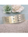 Hammered Cuff Bracelet | Gold Silver Plated Fashion | Light Years Jewelry