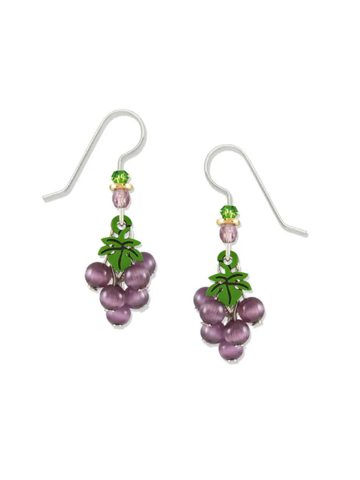 Grape Cluster Dangles by Sienna Sky | Sterling Silver Earrings | Light Years