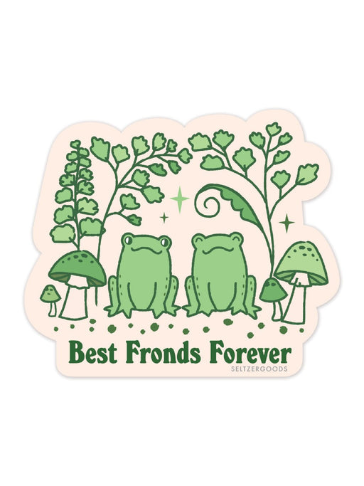 Best Fronds Frog Sticker | Gifts & Accessories | Light Years Jewelry