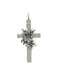 Lily & Cross Necklace | Sterling Silver Pendant Chain | Light Years Jewelry