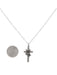 Lily & Cross Necklace | Sterling Silver Pendant Chain | Light Years Jewelry