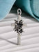 Lily & Cross Necklace | Sterling Silver Pendant Chain | Light Years Jewelry