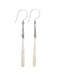 Mother of Pearl Detailed Drop Dangles | Sterling Silver Earrings | Light Years