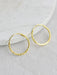 Diamond Cut Endless Hoops | 14kt Gold Vermeil Earrings | Light Years 