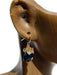 Onyx & Tourmaline Cluster Dangles | Gold Filled Earrings | Light Years