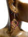 Beaded Gemstone Chandelier Dangles | 14kt Gold Filled Earrings | Light Years