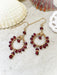 Beaded Gemstone Chandelier Dangles | 14kt Gold Filled Earrings | Light Years