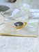 Faceted Belgian Teal Fluorite Pendant | 18kt Gold Vermeil | Light Years