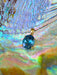 Faceted Belgian Teal Fluorite Pendant | 18kt Gold Vermeil | Light Years