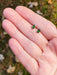 Faceted Chrome Diopside Posts | Sterling Silver Studs Earrings | Light Years