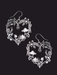 I Heart Nature Statement Dangles | Silver Fashion Earrings | Light Years