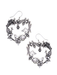 I Heart Nature Statement Dangles | Silver Fashion Earrings | Light Years