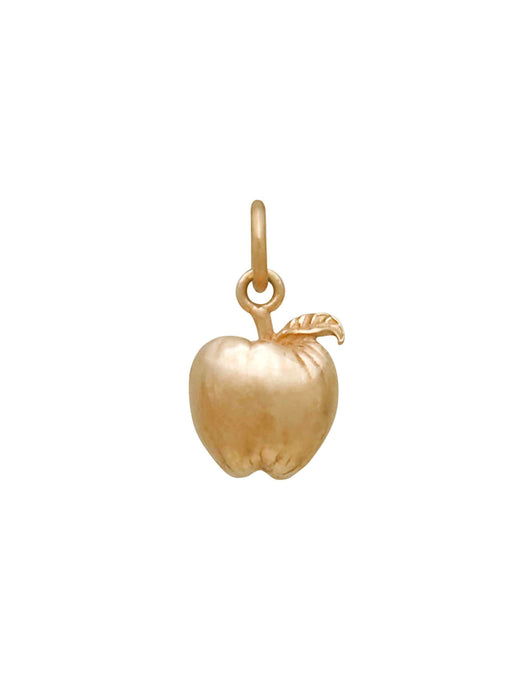 Golden Apple Pendant | Bronze Necklace | Light Years Jewelry