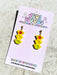 Traffic Light Statement Posts by Jedi Woods | Gold Stainless Steel Studs | Light Years