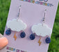 Rain Cloud Dangles by Jedi Woods | Stainless Steel Earrings | Light Years