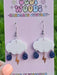 Rain Cloud Dangles by Jedi Woods | Stainless Steel Earrings | Light Years
