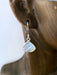 Rainbow Moonstone Dangles | Sterling Silver Gemstone Earrings | Light Years