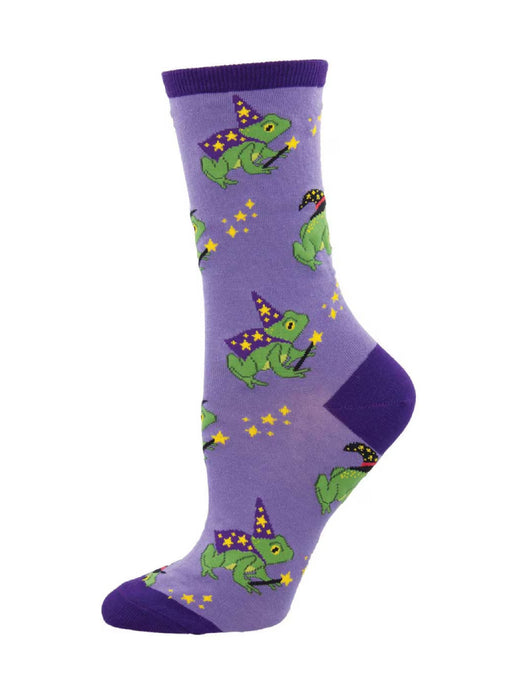 Fantasy Frogs Crew Socks | Gifts & Accessories | Light Years Jewelry