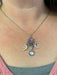 Mystical Moon Necklace | Silver Tone Celestial Chain Pendant | Light Years
