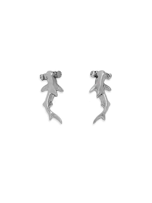 Hammerhead Shark Posts | Sterling Silver Studs Earrings | Light Years Jewelry
