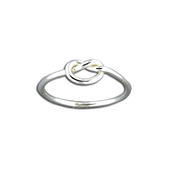 Single Knot Ring | Sterling Silver Size 5 - 11 | Light Years Jewelry