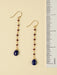 Ruby & Lapis Drop Dangles by Anne Vaughan | Gold Filled Earrings | Light Years
