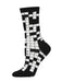 Crossword Puzzle Crew Socks | Gifts & Accessories | Light Years Jewelry