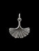 Ginkgo Leaf Pendant | Sterling Silver Bronze Charm Necklace | Light Years