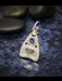Ouija Planchette Charm Pendant | Sterling Silver | Light Years Jewelry