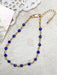 Handmade Gemstone Beaded Bracelet | Lapis | 14kt Gold Filled | Light Years