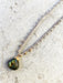 Labradorite Beaded Briolette Gemstone Cord Necklace | Gold Filled | Light Years Jewelry