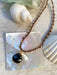 Onyx Beaded Briolette Gemstone Cord Necklace | Gold Filled | Light Years Jewelry