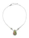 Ruby Fuchsite & Prasiolite Necklace | Sterling Silver | Light Years