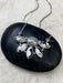 White Buffalo Necklace | Sterling Silver Chain Stone Pendant | Light Years