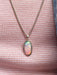 Oval Galaxy Opal Pendant | Sterling Silver Necklace Charm | Light Years
