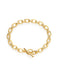 Chunky Chin Link Toggle Bracelet | 14kt Gold Plated | Light Years Jewelry