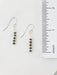Nightfall Black Hematite Stack Dangles by Anne Vaughan | Sterling Silver Earrings | Light Years