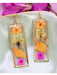 Tropical Dried Flower Dangles | Gold Fashion Earrings | Light Years Jewelry