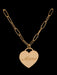 "Mama" Heart Necklace | Gold Plated Linked Chain Pendant | Light Years