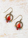 Earthen Carnelian & Jasper Dangles by Anne Vaughan | Handmade Stone Earrings | Light Years