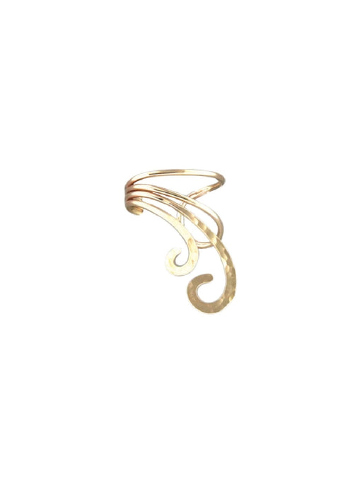 Hammered Tails Ear Cuff | 14kt Gold Filled Earring | Light Years Jewelry