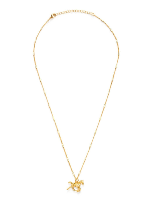 Year of the Horse Necklace by Amano Studio | 14k Gold Plated Chain | Light Years