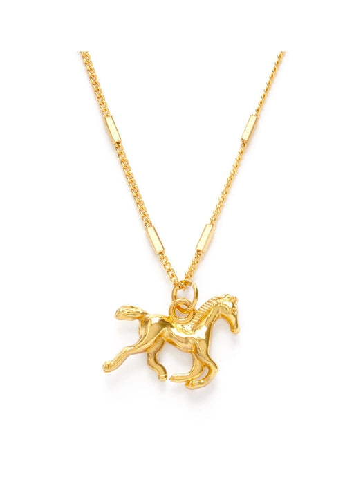 Year of the Horse Necklace by Amano Studio | 14k Gold Plated Chain | Light Years
