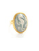 Seahorse Cameo Ring by Amano Studio | 14k Gold Plated Statement Size 6 7 8 | Light Years