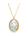 Vintage Cameo Necklaces by Amano Studio | Seahorse | 14k Gold Plated Chain Pendant | Light Years 