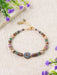 Folklore Collage Bracelet by Anne Vaughan | Gold Plated Beaded | Light Years