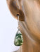 Moss Agate Dangles | Sterling Silver Gemstone Earrings | Light Years Jewelry