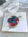 Kingman Pink Dahlia Turquoise Pendant | Sterling Silver Necklace | Light Years 